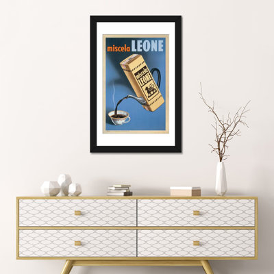 « miscela leone, 1950 » par le dessus de porte d’art, impression sur toile