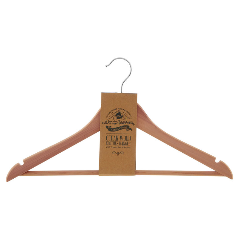 Lafe Wood Standard Hanger for Dress/Shirt/Sweater
