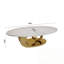Beckette ovale avec base en acier inoxydable-81585835
