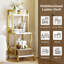 80cm H x 30cm W Metal Bookcase