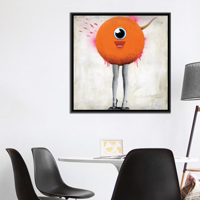 « eye spy », impression sur toile tendue