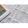 Castelli Geometric Hand Loomed Wool/Viscose Area Rug in Light Silver/Gray