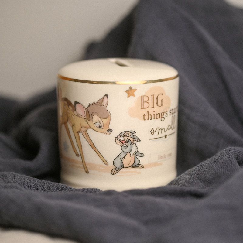 Bambi Disney Magical Moments Ceramic Money Box