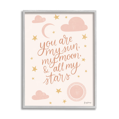 «My Sun Moon and Stars», art du ciel pour enfants