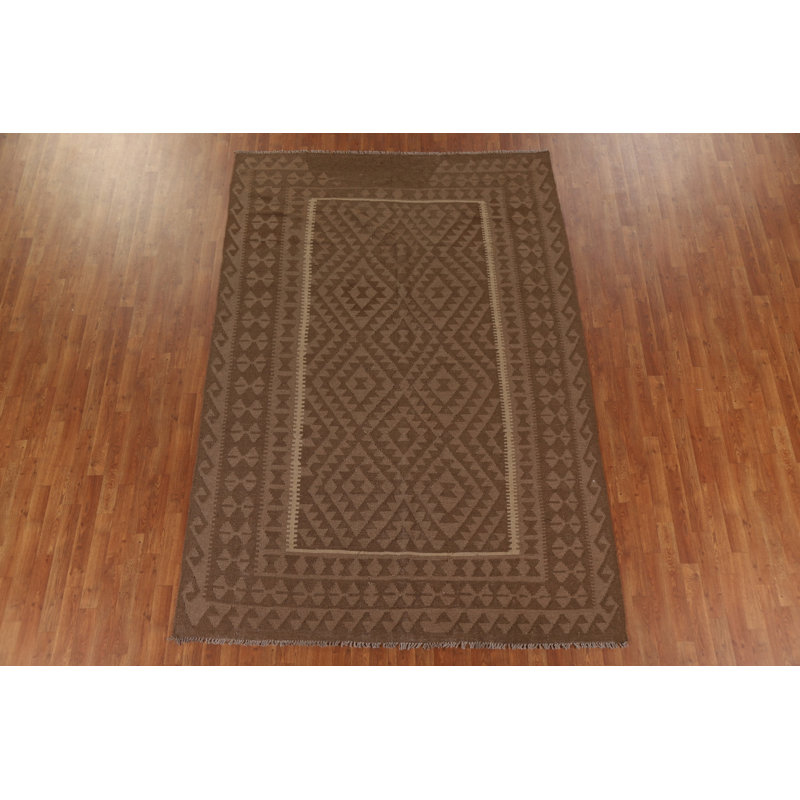 Tapis à motif géométrique kilim 7X10