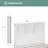 Twin Headboard and Platform Bed with Drawers-98458143