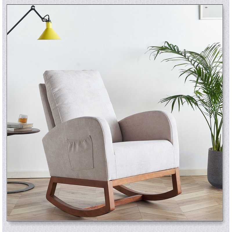 Fauteuil à bascule 27,56 po