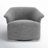 Morgana Upholstered Swivel Barrel Chair-96025803