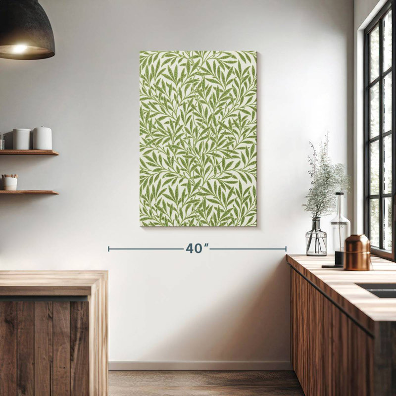 Kerner Willow Pattern, 39" H x 26" W