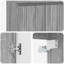 Single Bathroom Vanity with Ceramic Basin-984575504