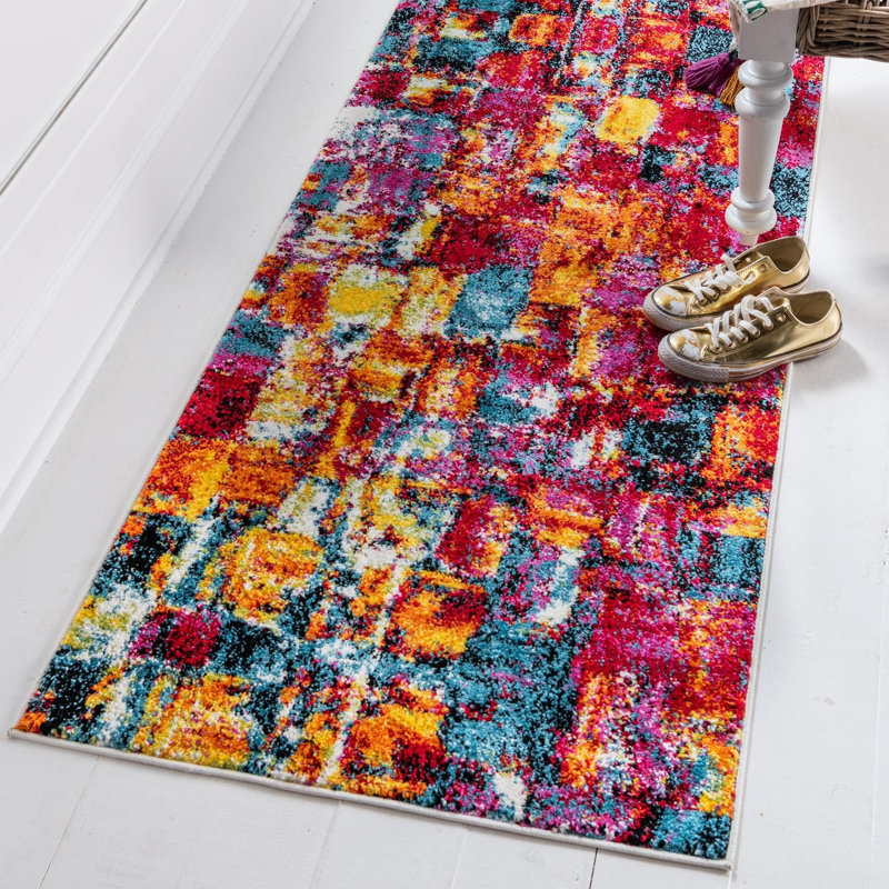 Marianne Abstract Indoor Rug, Runner 2' x 6'1"