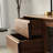 Simple solid wood large capacity TV cabinet-107265346