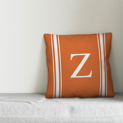  Monogram Throw Pillow