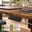 Adjustable Height MDF Steel Standing Desk with Built-In Electrical Outlet-1422514364