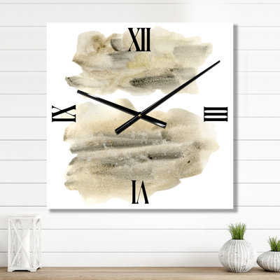 Horloge murale nuages