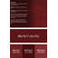 Tapis contemporain marron / rouge-189006316