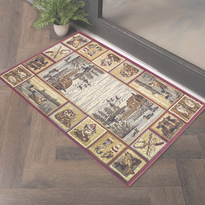 Tapis multicolore Nature's Nest