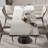Modern simple light luxury dining table sets-102629484
