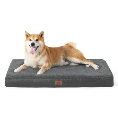 Bedsure Dog Bed for Medium Dogs - Orthopedic Waterproof Puppy Beds with Removable Washable Cover, Egg Crate Foam Pet Mat