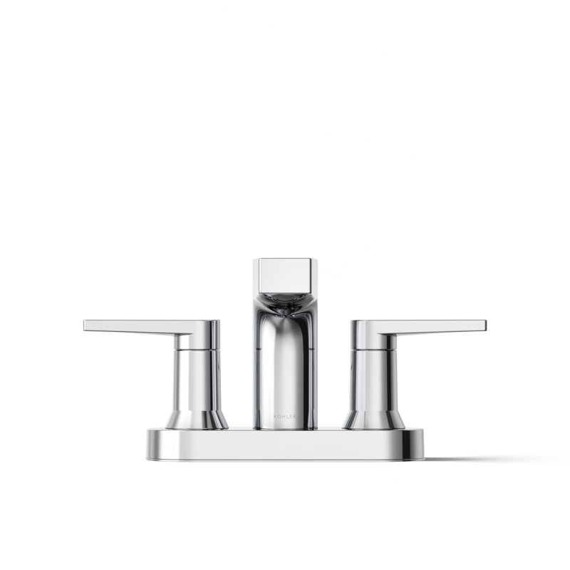 Taut Centerset Bathroom Sink Faucet, Polished Chrome
