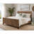 Romero Rattan/Wicker Natural Brown Panel Headboard-153328642