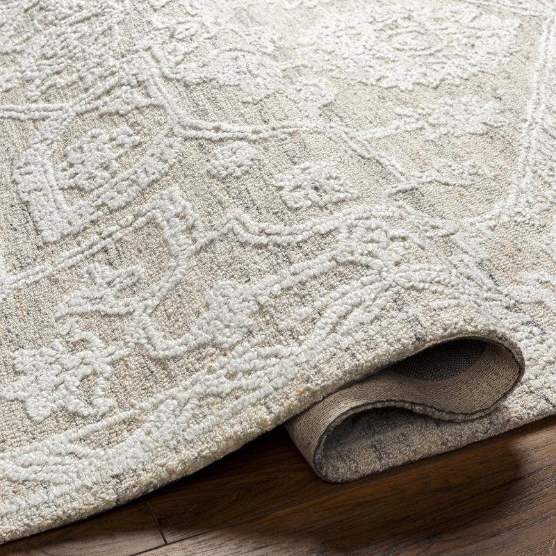 Oriental Area Rug, Beige, Rectangle 2' x 3'