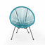 Ensemble de 2 chaises en rotin de polyéthylène pour patio, avec structure en acier-629197221