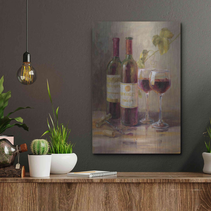"Ouverture du vin I" par Danhui Nai, H 16 po x l 12 po