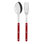 Bistrot Solid 2 - Piece Stainless Steel Flatware Set