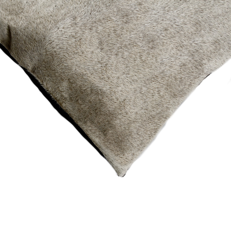  Coussin en peau de vache, Gray