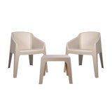 Baku - 3 Piece Recycled Conversation Set - with Cushions