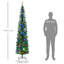Arbre de Noël artificiel lumineux 7,5 pi