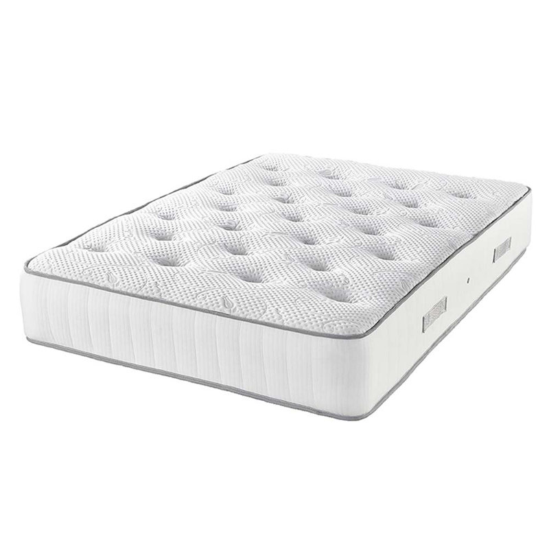 Boutique Pocketsprung Divan Bed Set, Kingsize (5'), No Drawer, Emerald
