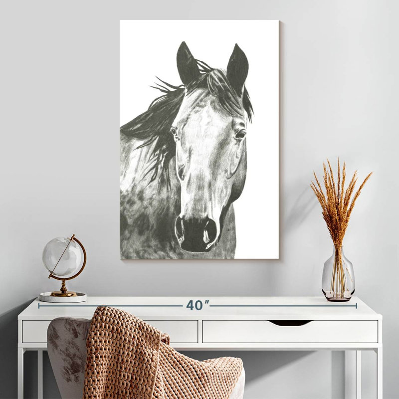 «Brampt Wildlife Snapshot Horse I», H 30 po x l 20 po
