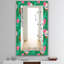 Miroir mural bohémien et éclectique de style tropical 21-40097857