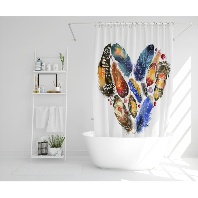 Buckeys Polyester Shower Curtain Set
