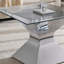 Glass Top Single Coffee Table