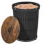 Wood Laundry Hamper with Handles