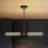 Zuno 1 - Light Minimalist LED Kitchen Island Linear Pendant-1279874679