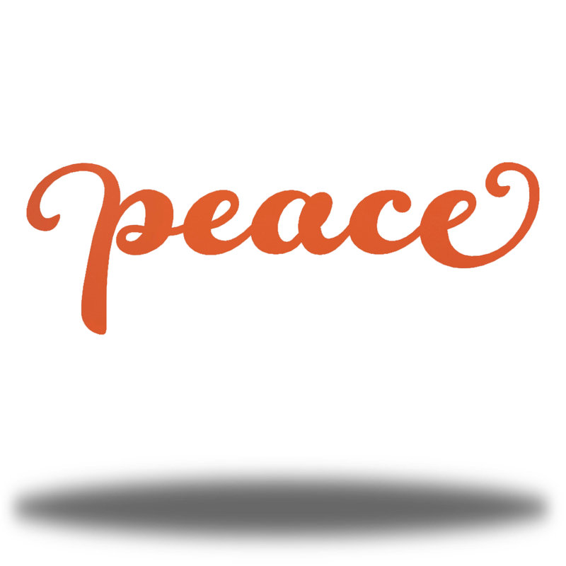 Estabanez Peace Décor, Corail, H 8 po x l 24 po x P 0,01 po