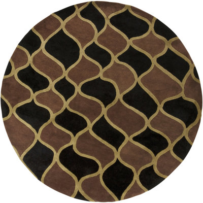 Janelle Style Wool Geometric Area Rug