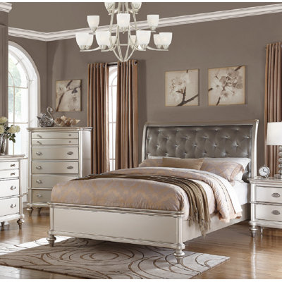 Maneeta Standard Bed by Rosdorf Park