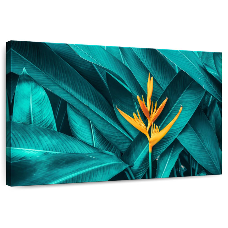 Harnek, oiseau tropical exotique du paradis, H 24 po x l 36 po