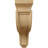 4"W x 8 1/2"D x 13"H Hollow Back Corbel, Cherry-58020708-58020709