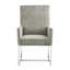 Chaise de salle à manger en acier-850730212