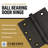 4" H x 4" W Solid Brass Ball Bearing Single Butt Door Hinge-63218550