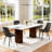 Corduroy Square Quilted Side Chairs, Dining Chairs With Black Metal Legs-407724490-429421681