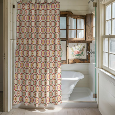 Rideau de douche Brindle Lattice - Premium