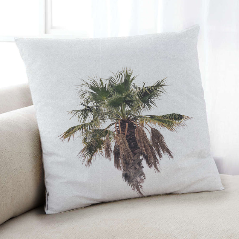 Coussin Plants Palm Tree 69, Microsuède