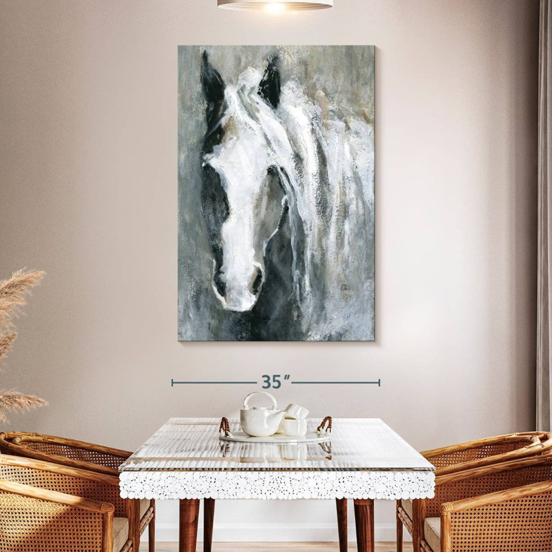 Brampt Morning Greeting, 51" H x 34" W